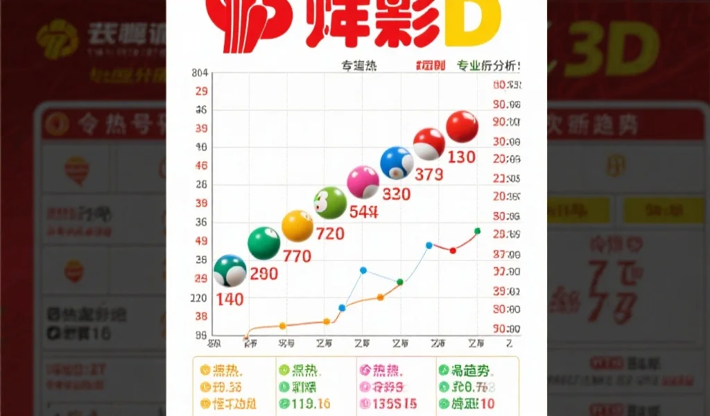 科学解读福彩3D走势图的五大理性分析技巧,远离盲目跟风